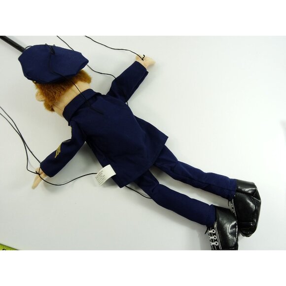 Police Policeman String Puppet Marionette I.M. Goodman Sunny Toys 2002 - Picture 11 of 11